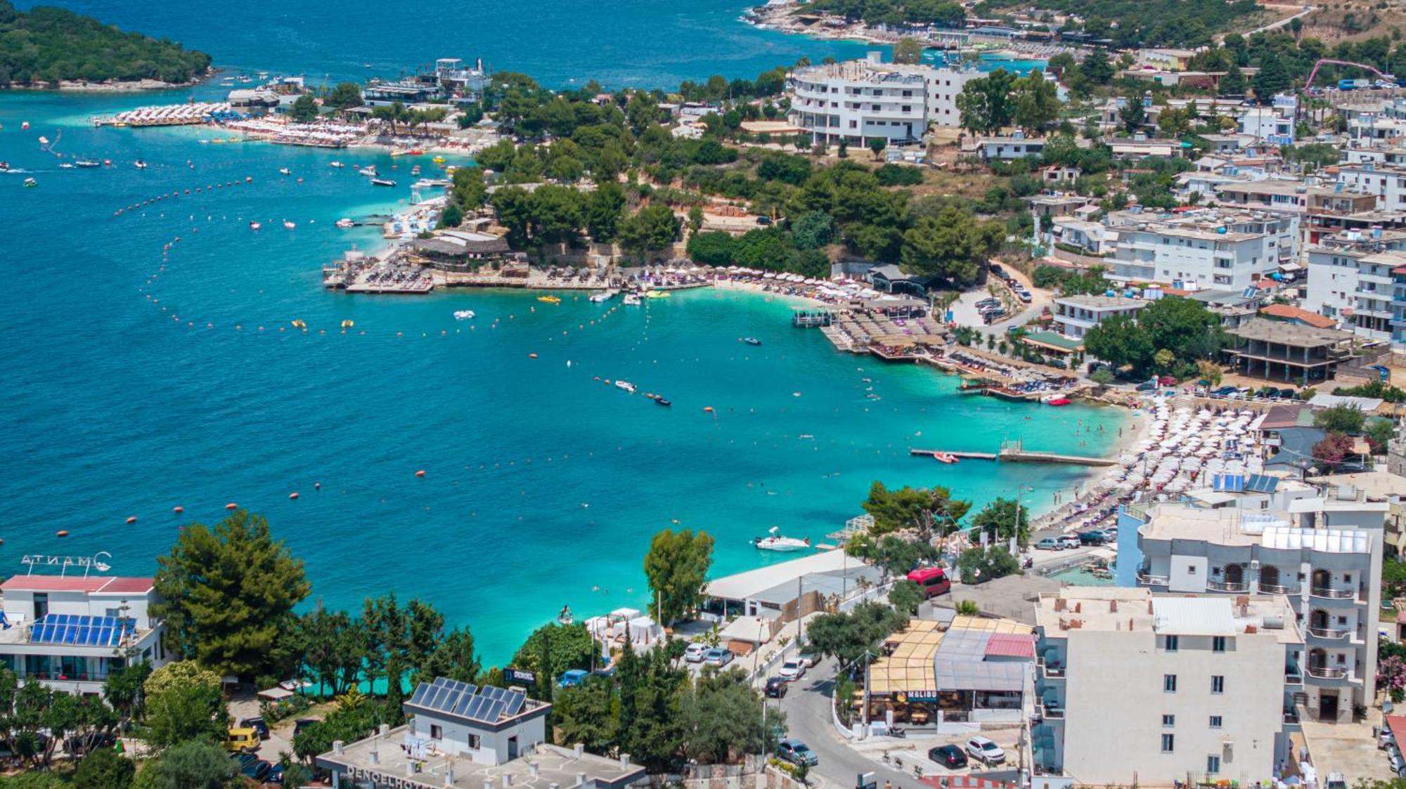 Norge Hotel Ksamil Exteriör bild