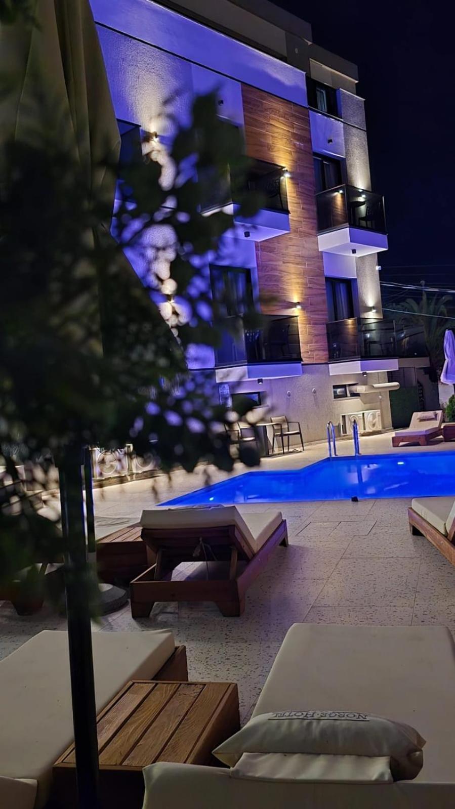 Norge Hotel Ksamil Exteriör bild